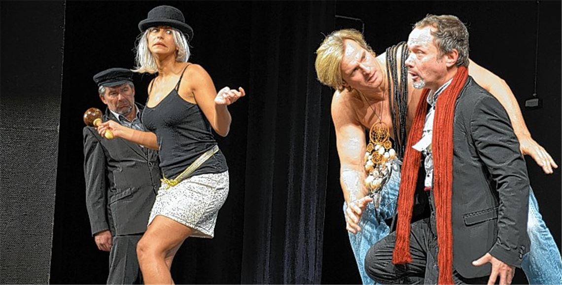 In der „Komödie der Irrungen“ weiß das Ensemble von „Shakespeare und Partner“ mit Witz und Spielfreude zu überzeugen.