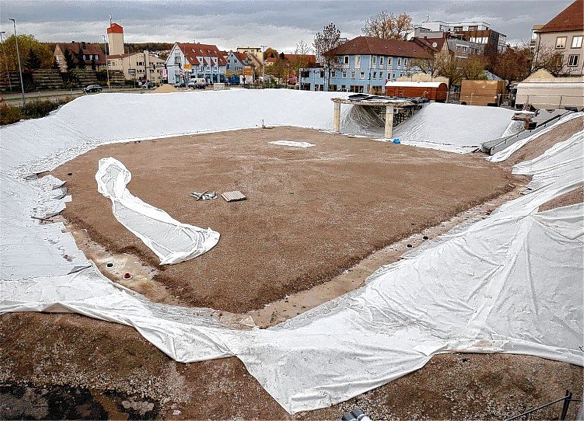 Arbeiten im „Loch“ unterbrochen