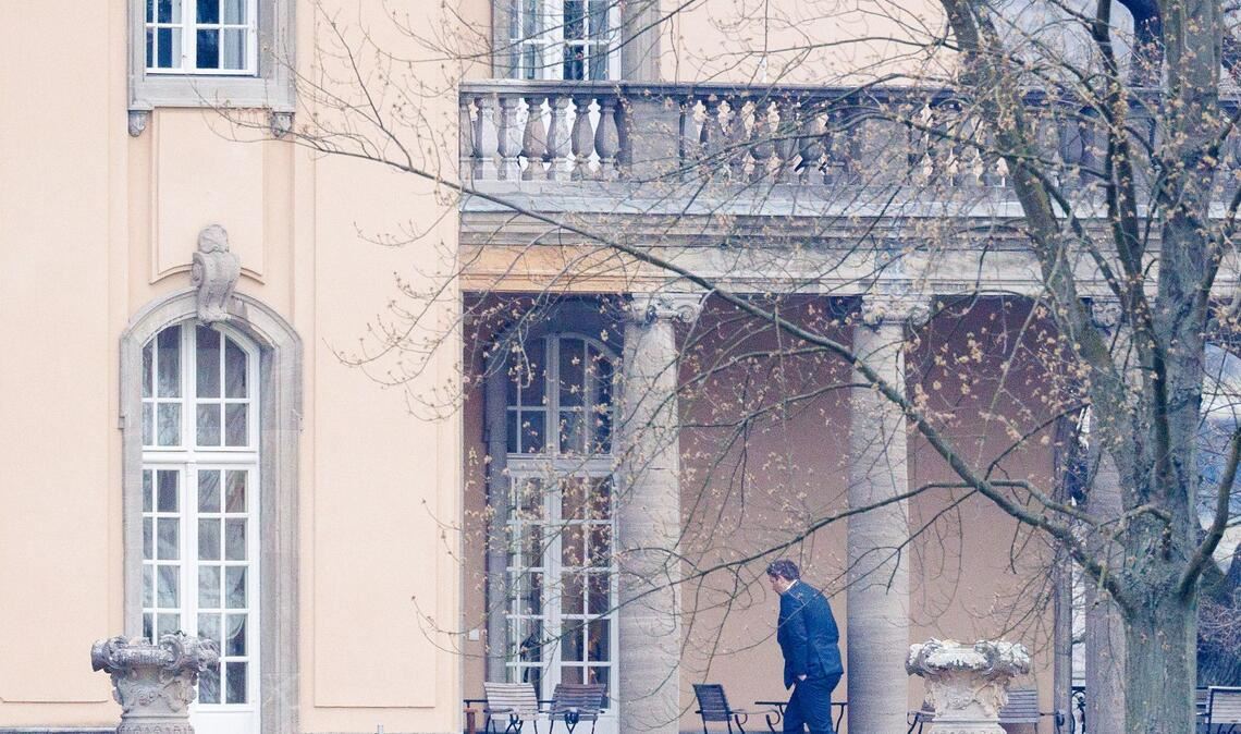 In der Villa Borsig krachte es.