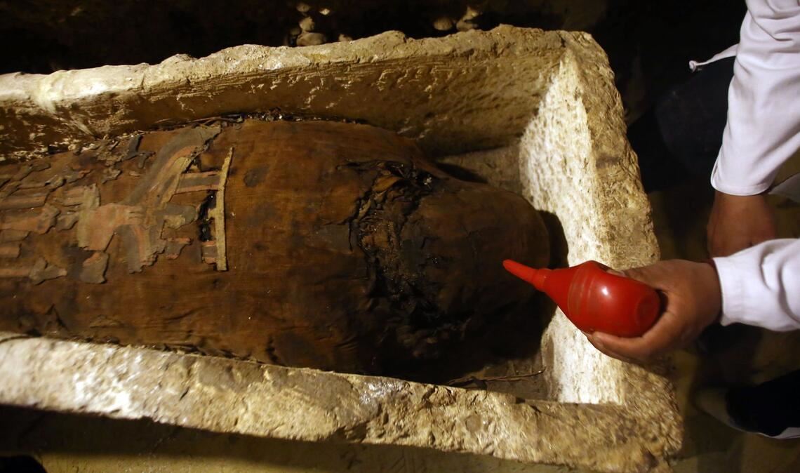 In der Wüstenprovinz Minja in Ägypten wurden immer wieder spektakuläre Entdeckungen gemacht. (Archivbild)