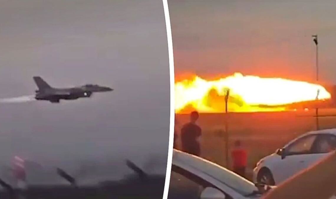In der polnischen Stadt Radom ist ein Kampfjet bei den Vorbereitungen für die Flugschau abgestürzt.