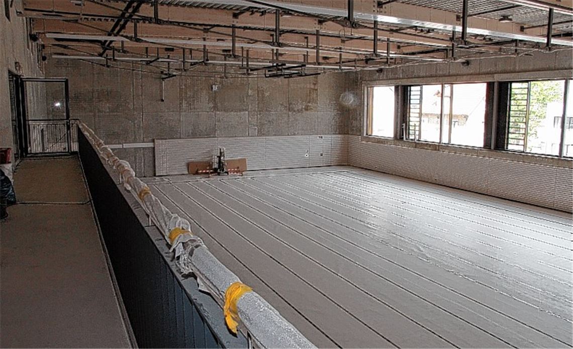 Bauarbeiten liegen im Zeitplan