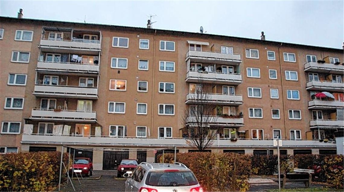 In diesem Haus hat ein Mann eine Frau umgebracht und ist dann in den Tod gesprungen. Foto: Fix