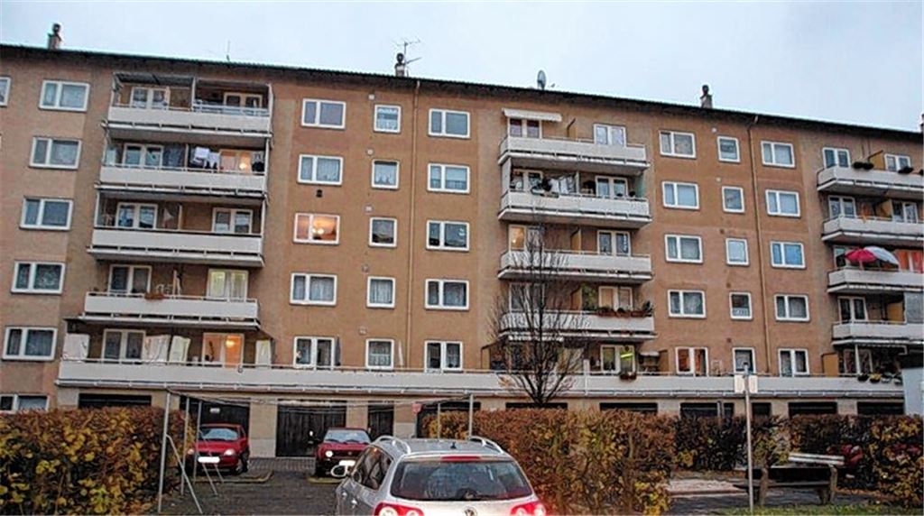 In diesem Haus hat ein Mann eine Frau umgebracht und ist dann in den Tod gesprungen. Foto: Fix