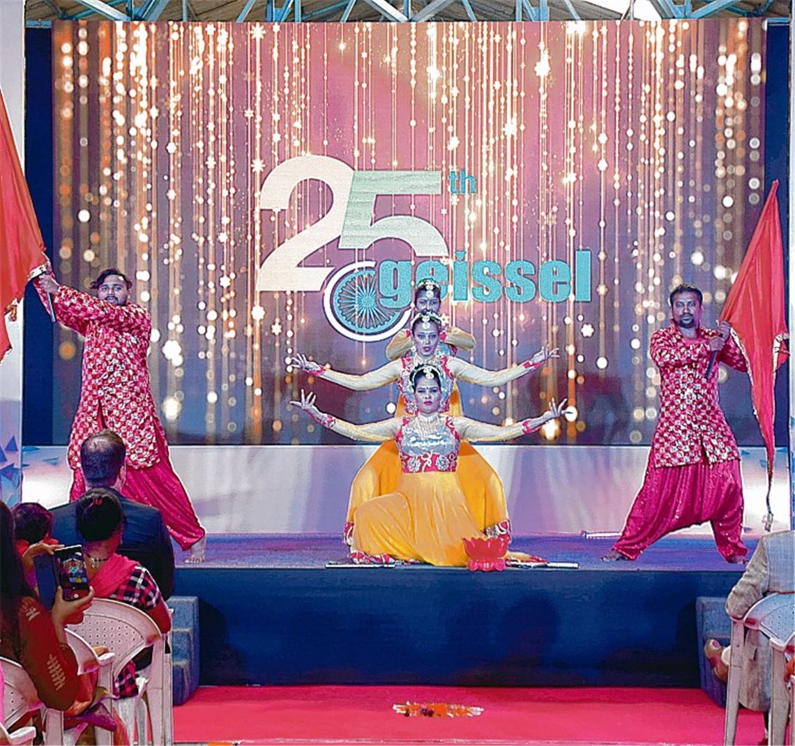 Indische Tanzeinlage.