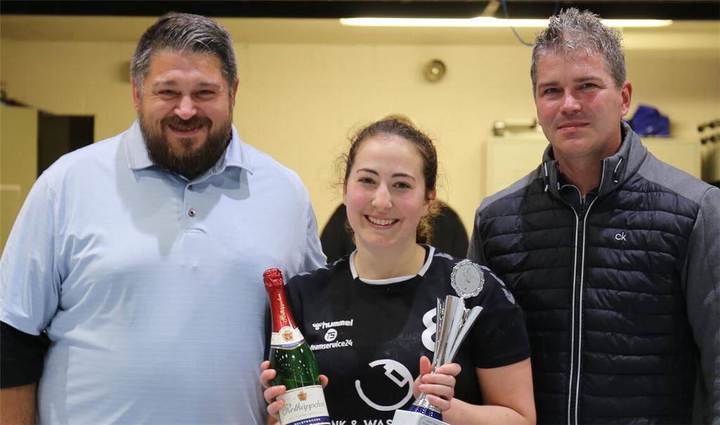 Ines Braun wurde als beste Torschützin des Turniers ausgezeichnet. Die Wiernsheimerin erzielte für ihren TSV 19 Treffer. Foto: Klassen