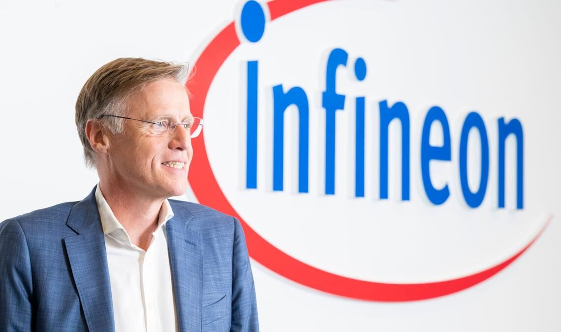Infineon-Chef Jochen Hanebeck bekommt rund 230 neue Mitarbeiter.