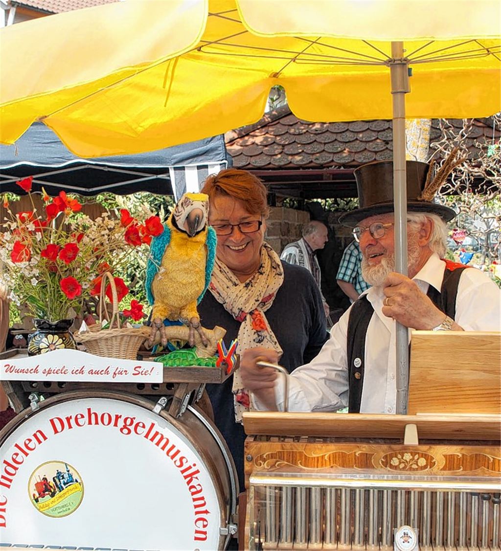 Inge Grob und Martin Bohle sorgen für den musikalischen Schwung.