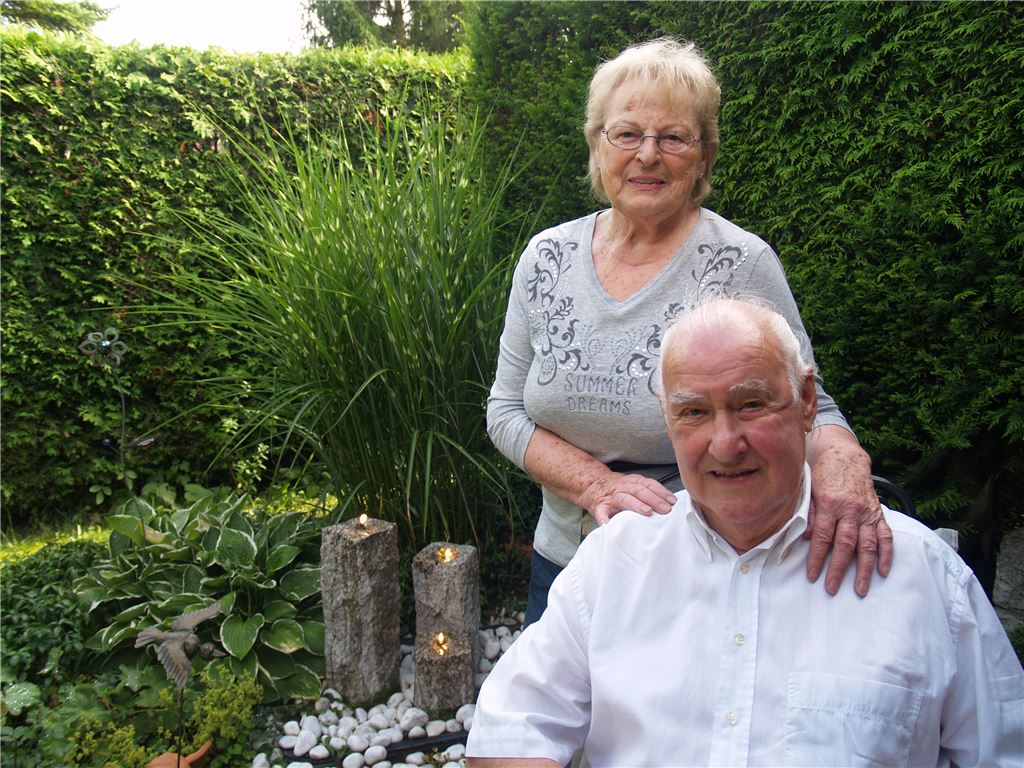 Inge und Egon Vollmer. Foto: Filitz