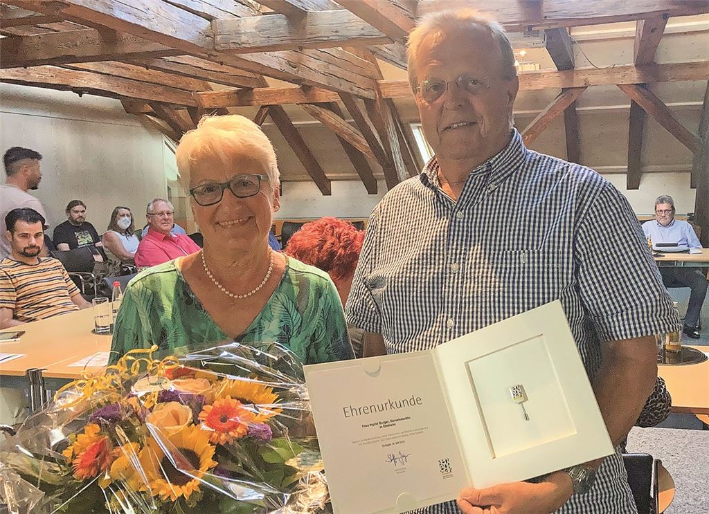 Ingrid Burger und Werner Henle. Foto: Wewoda