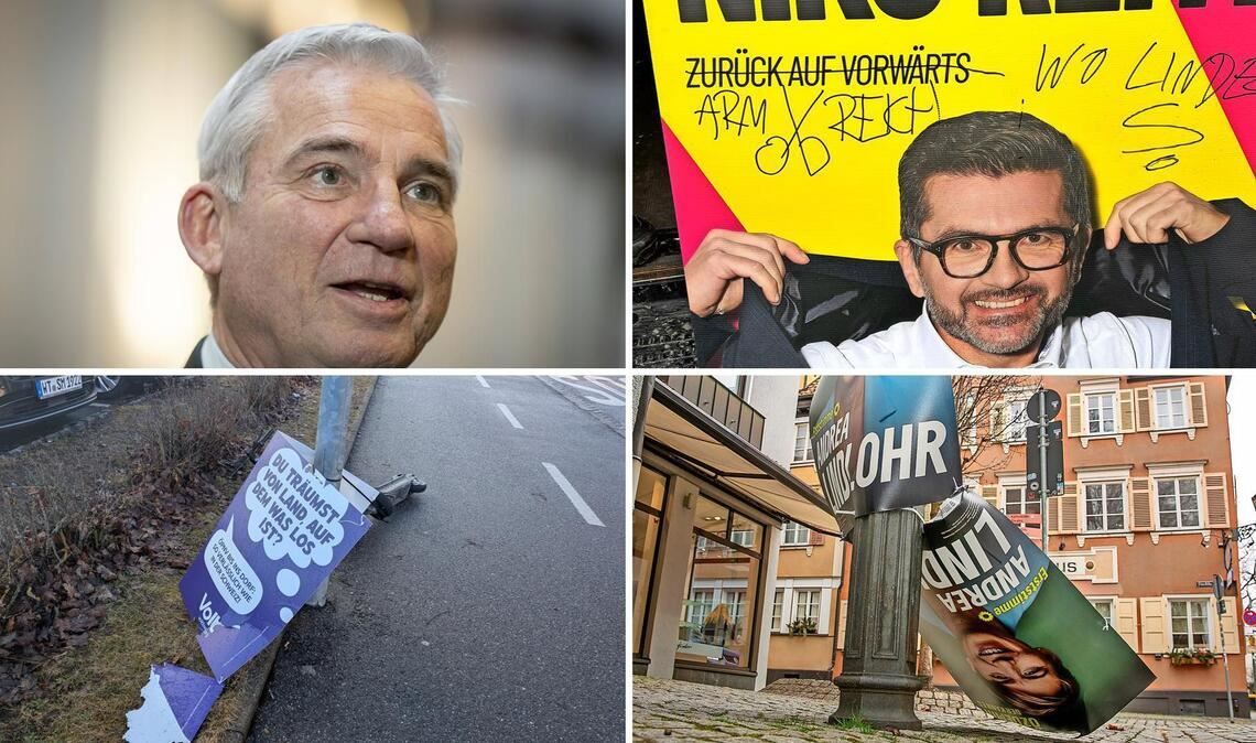 Innenminister Thomas Strobl (CDU) spricht von einem überwiegend friedlichen Wahlkampf.