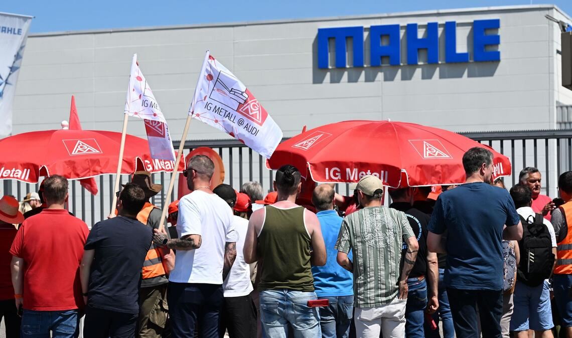 Insgesamt acht Tage währte der Streik bei Mahle in Neustadt an der Donau – nun wird wieder gearbeitet.