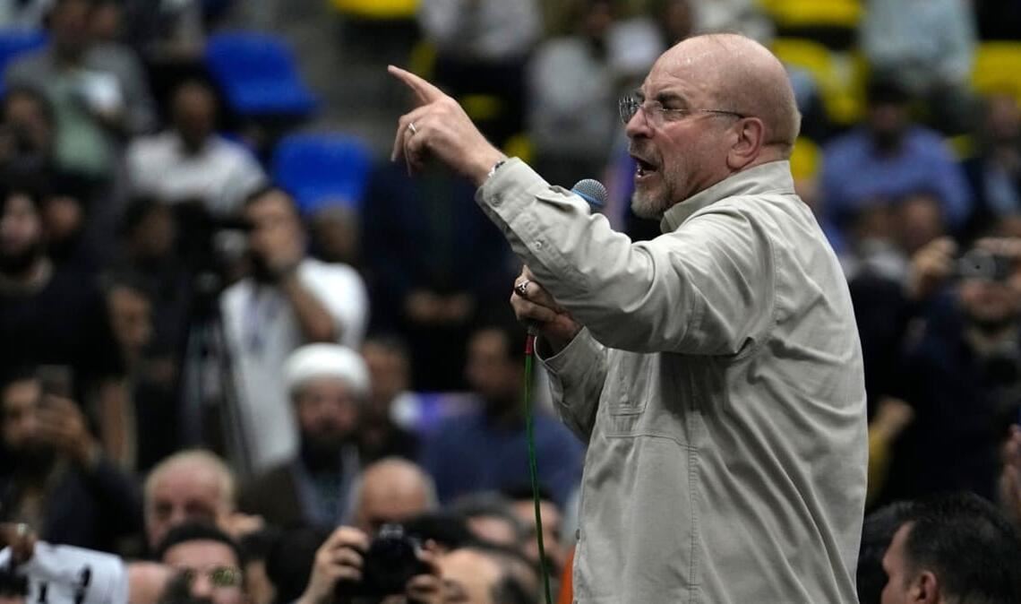 Irans Parlamentspräsident Ghalibaf reagiert gelassen auf die neuen US-Maßnahmen. (Archivbild)