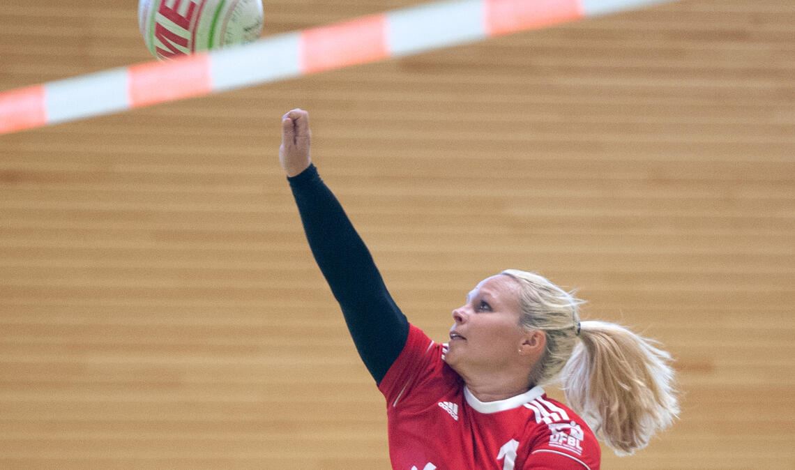 Irina Kuhn und die TSV-Frauen freuen sich auf die deutsche Meisterschaft. Foto: Archiv