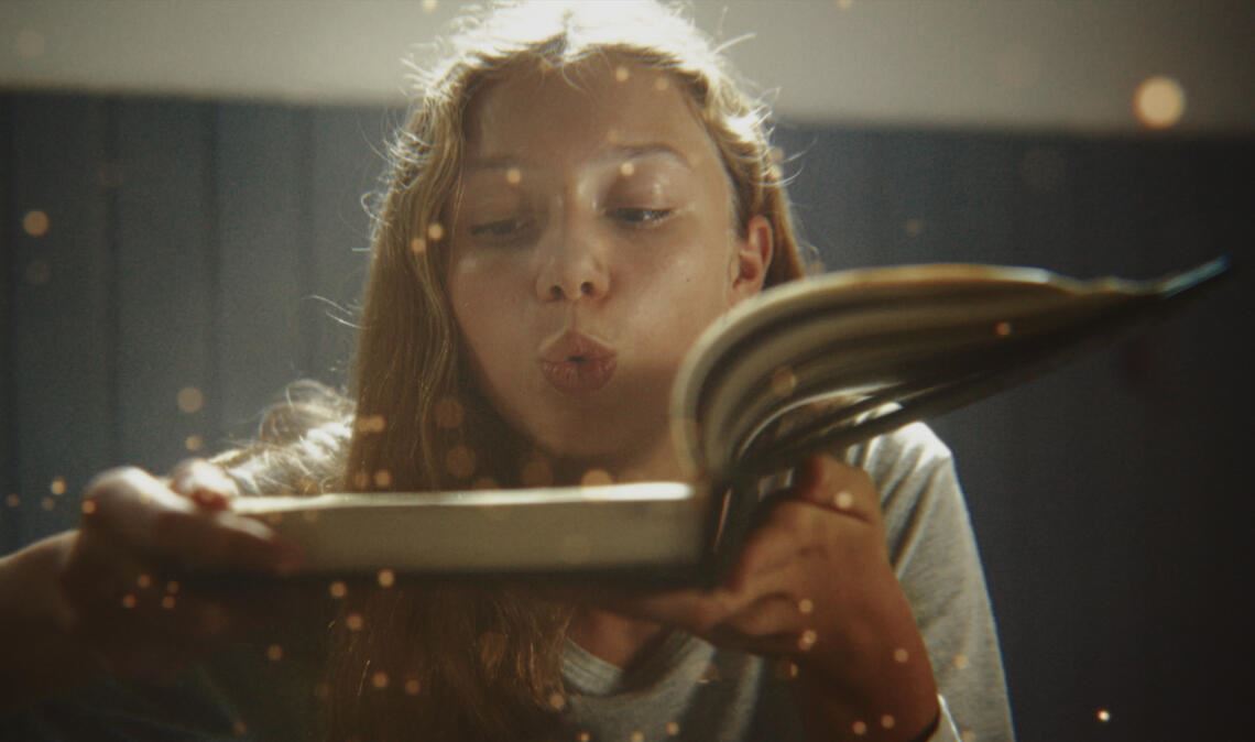 Isabel Marina Grimm in „Huldufólk – Eine verborgene Welt“: Geht es nach dem Team, soll der jetzt gezeigte Film nur das erste Kapitel sein und in Serie gehen. Foto: Filmakademie Baden-Württemberg