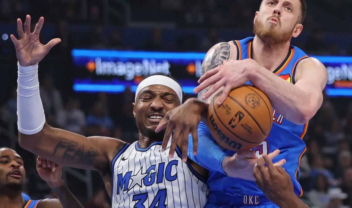 Isaiah Hartenstein schnappte sich gegen Orlando zehn Rebounds und erzielte erstmals ein Triple-Double.