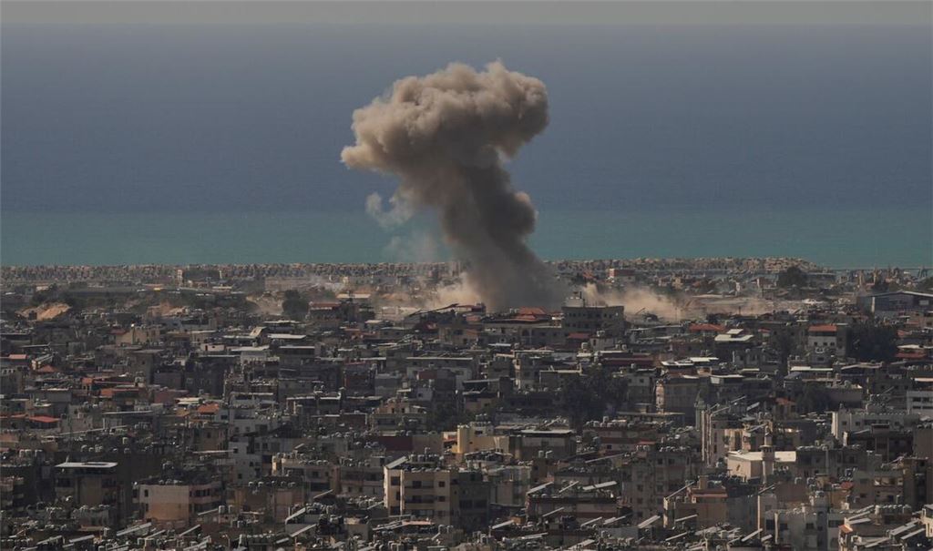 Israel bombardierte am Mittwoch zahlreiche Hisbollah-Ziele im Libanon - dabei wurden mehr als 300 Menschen getötet.