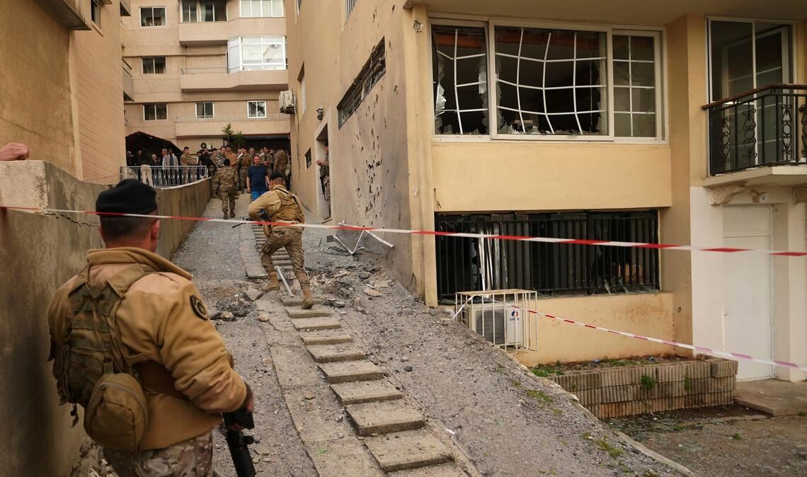 Israel greift weiter Ziele im Libanon an.