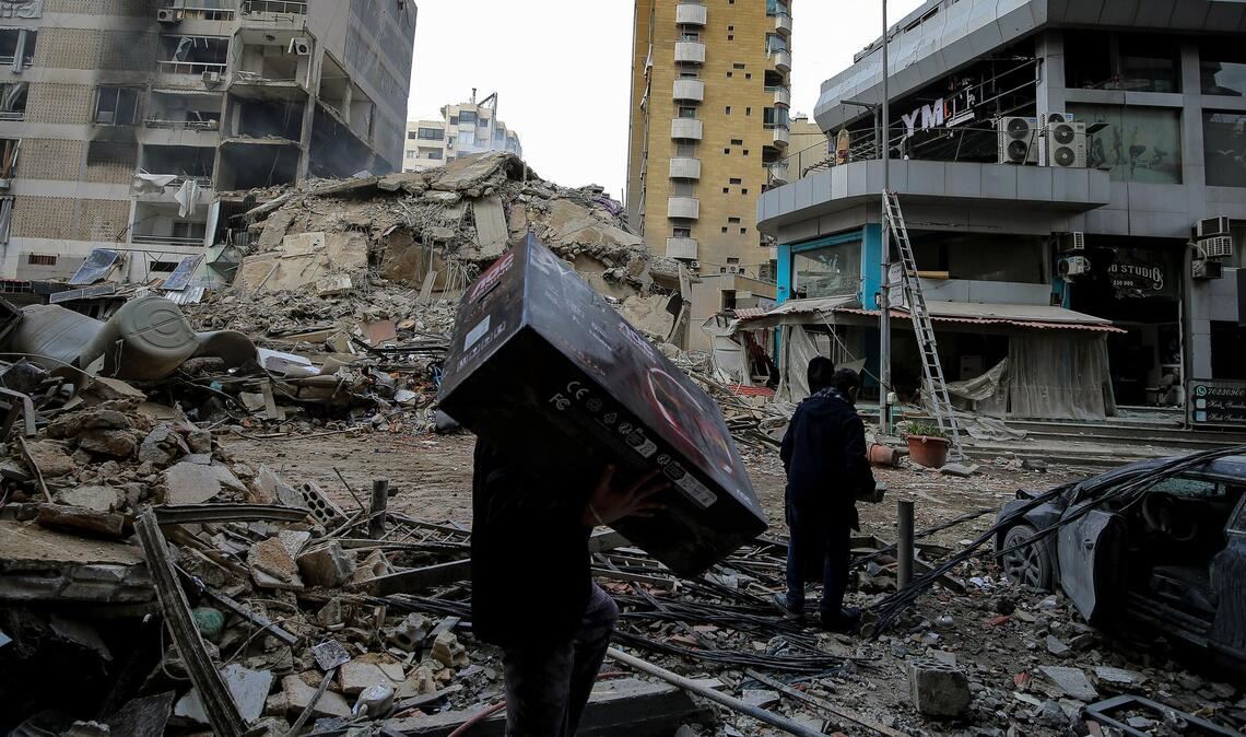 Israel griff erneut Ziele in der libanesischen Hauptstadt Beirut an. (Archivbild)