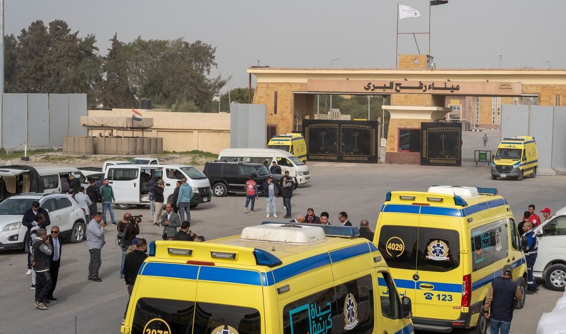 Israel hat angekündigt, der Grenzübergang Rafah vom Gazastreifen nach Ägypten werde am Mittwoch wieder geöffnet. (Archiv-Bild)