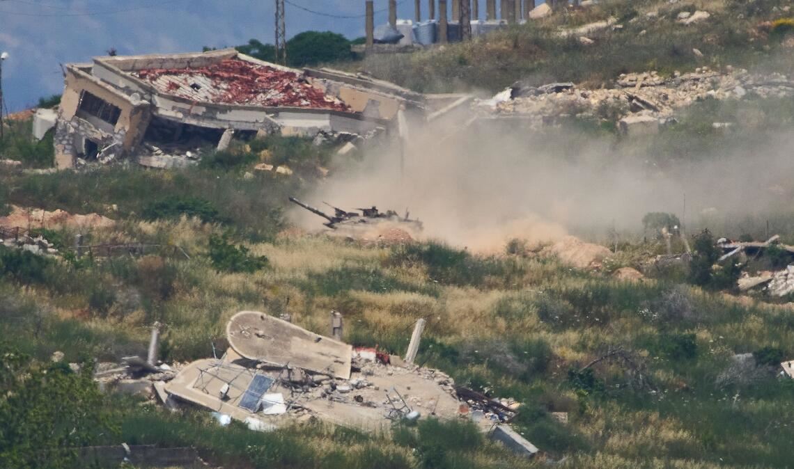 Israel rückt im Süden weiter vor auch jenseits des Flusses Litani.