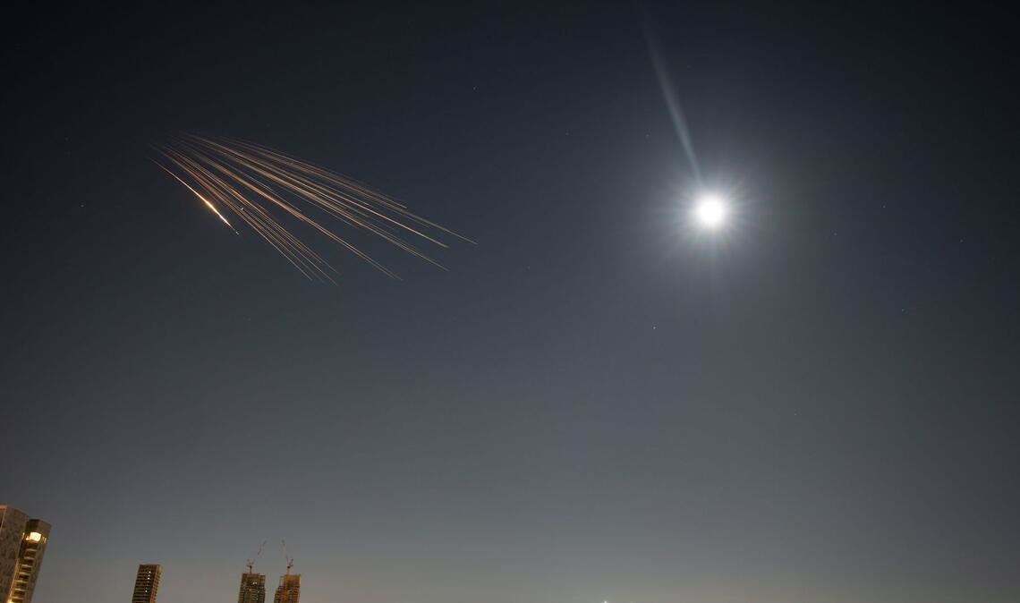 Israel wird vom Iran aus weiterhin mit Raketen beschossen.