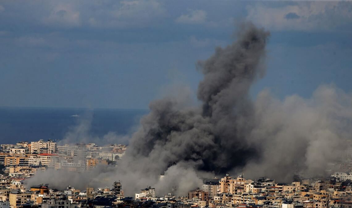 Israelischer Luftangriff im Süden Beiruts (Archivfoto).