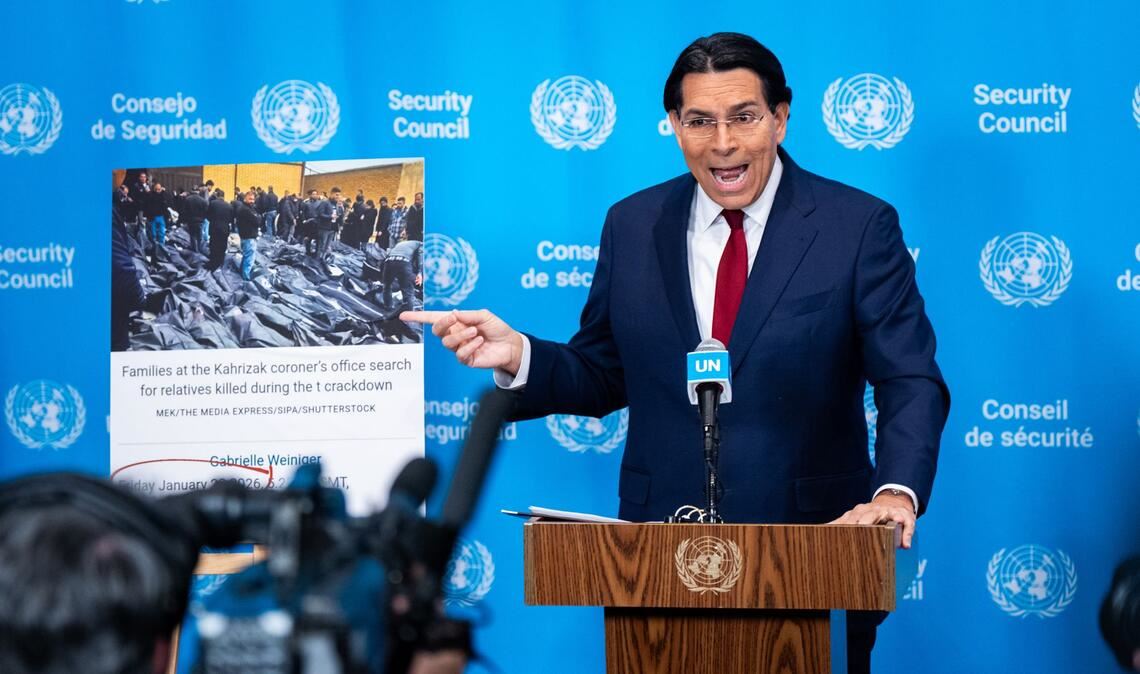 Israels UN-Botschafter Danny Danon.