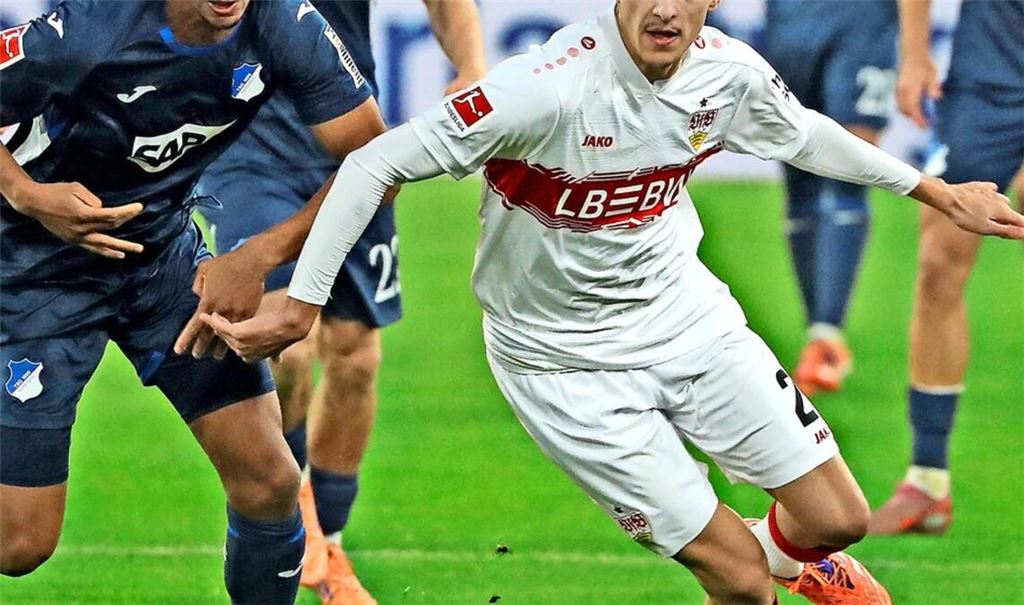 Ist beim VfB seit dem Hoffenheim-Spiel im Dezember nicht mehr auf dem Platz in Erscheinung getreten: Ameen Al-Dakhil (rechts).