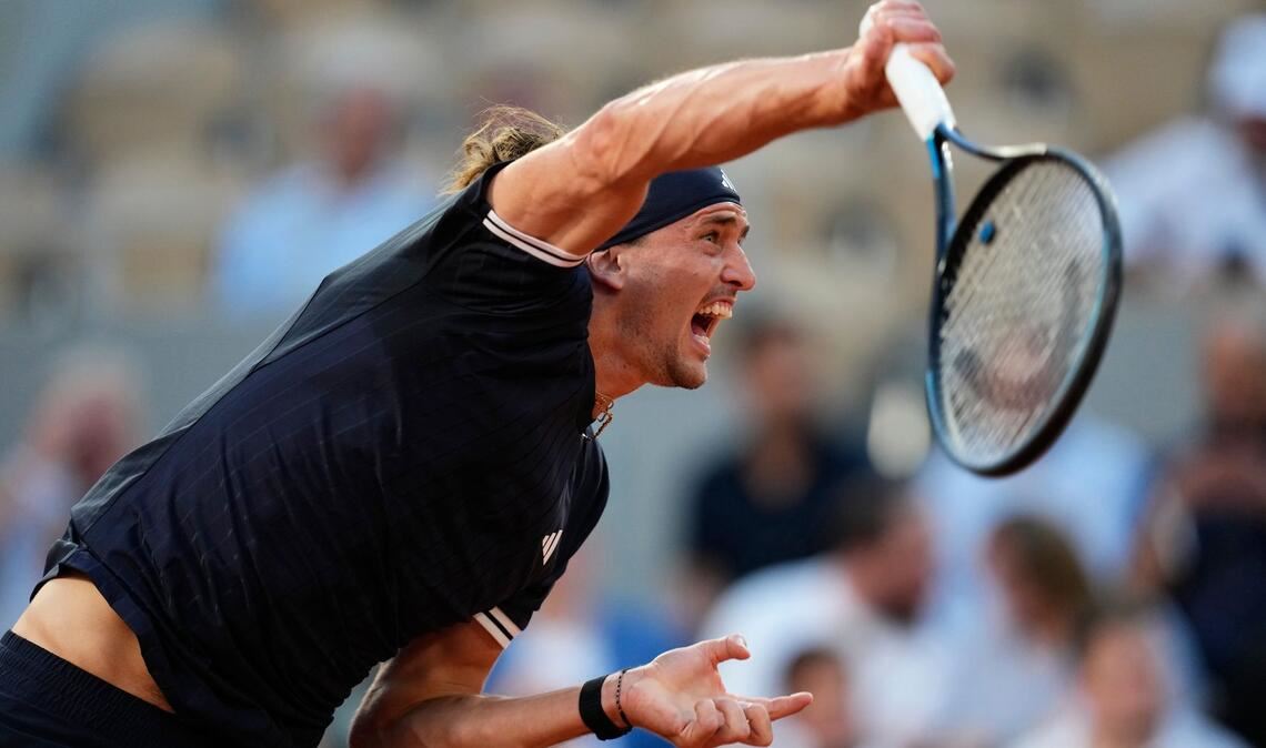 Ist für die meisten plötzlich der Turnierfavorit: Alexander Zverev.