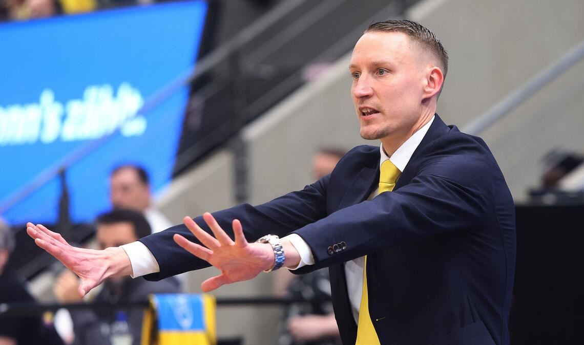 Ist mit der Entwicklung seiner Mannschaft zufrieden: Riesen-Coach Mikko Riipinen