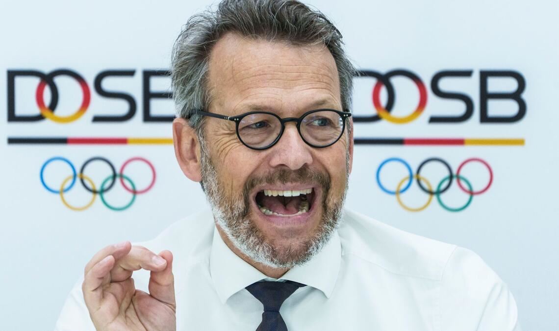 Ist sauer auf die Bahn: DOSB-Vorstandschef Otto Fricke. (Archivbild)