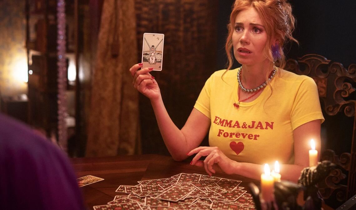 Ivy (Palina Rojinski) in einer Szene der ZDF-Serie "My Ex".