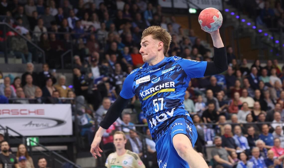 Jakob Nigg, treffsicherer   Rechtsaußen.