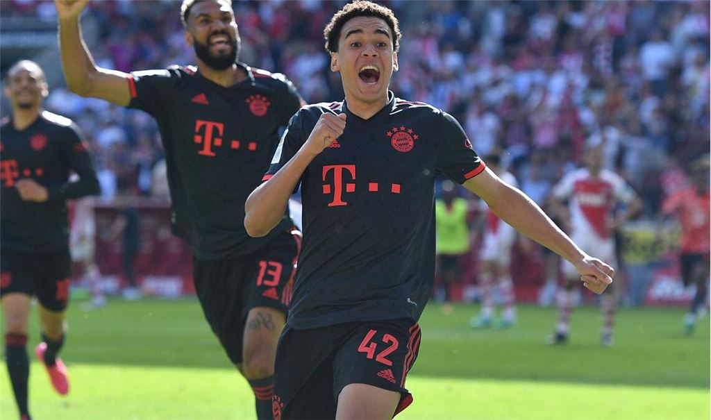 Jamal Musiala machte die Bayern zum Meister.