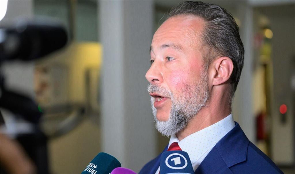 Jan Bollinger, AfD-Landesvorsitzender Rheinland-Pfalz und bisheriger AfD-Fraktionsvorsitzender im Landtag.