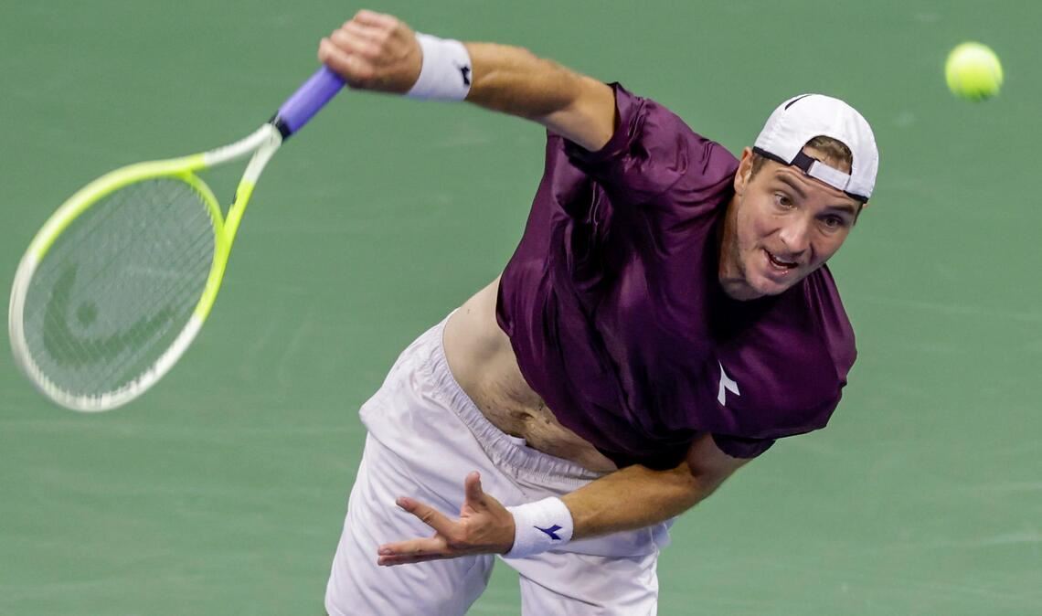 "Hat mich zerpflückt": Struff gnadenlos von Djokovic besiegt Jan-Lennard Struff konnte Novak Djokovic nicht gefährden.