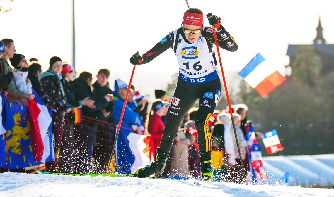 Janina Hettich-Walz gab einen Podestplatz noch aus der Hand.