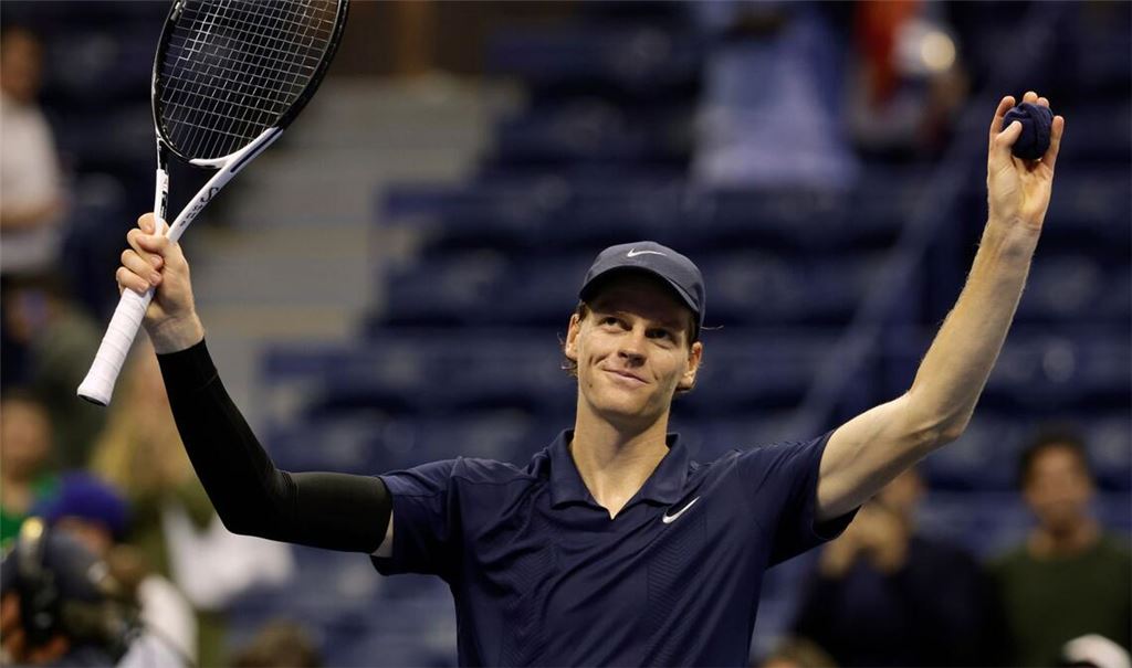 Jannik Sinner stürmte ins Halbfinale der US Open.