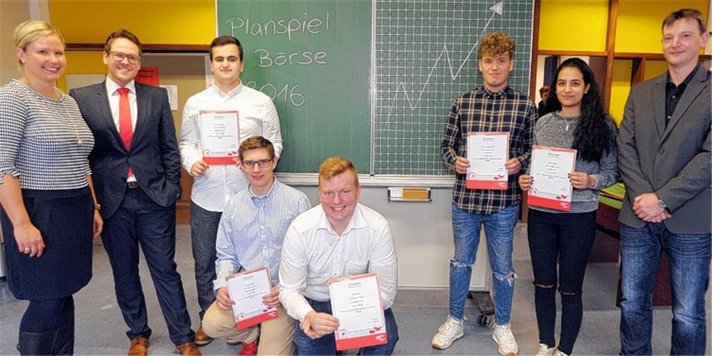 Gymnasiasten haben Ahnung von der Börse