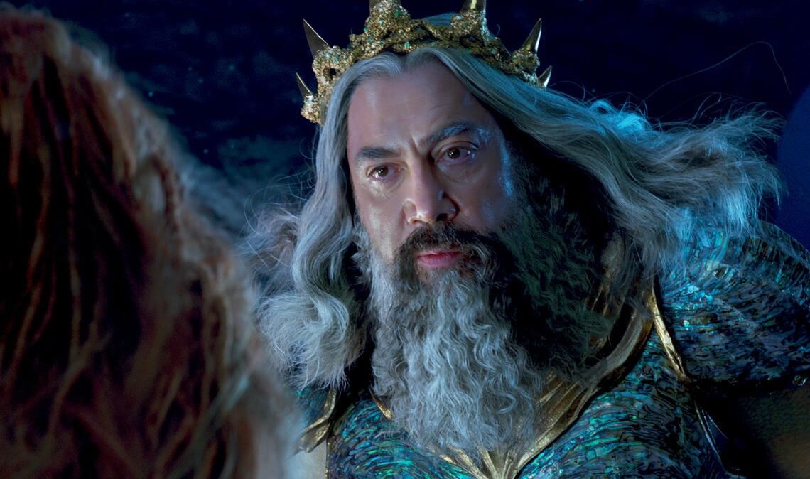 Javier Bardem spielt in der aktuellen  "Arielle"-Verfilmung König Triton.