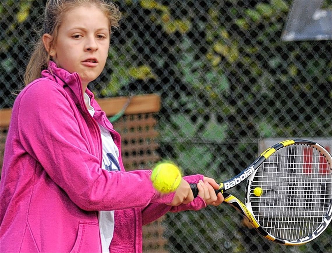 Jenny Jooß siegt beim Time-Out-Turnier im U14-Wettbewerb. Foto: Fotomoment