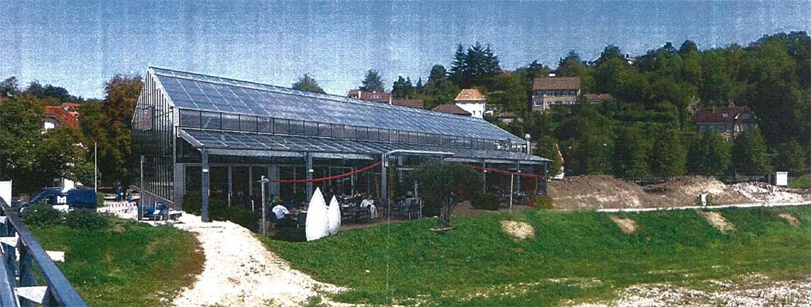 Jetzt doch nicht: So hätte das Vinolivo an der Enz auf dem Gartenschaugelände aussehen können. (Foto: privat)