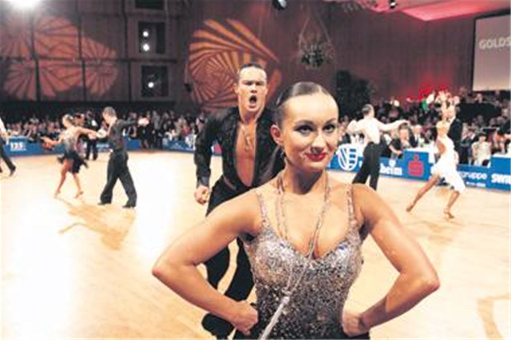 Jetzt ist Schluss! Zum dritten und letzten Mal triumphieren die Amateur-Weltmeister Alexey Silde und Anna Firstova beim Pforzheimer Goldstadtpokal. Nun wechseln sie ins Profilager. Fotos. Tilo Keller