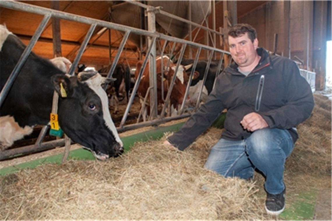 Joachim Fuchs betreibt einen landwirtschaftlichen Hof in Bauschlott. Im neu fusionierten Bauernverband vertritt er den Enzkreis. Foto: Fotomoment