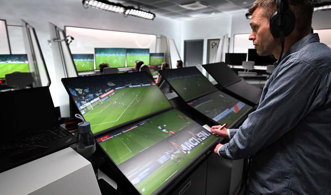 Jochen Drees ist Leiter Innovation und Technologie bei der DFB Schiri GmbH. (Archivbild)