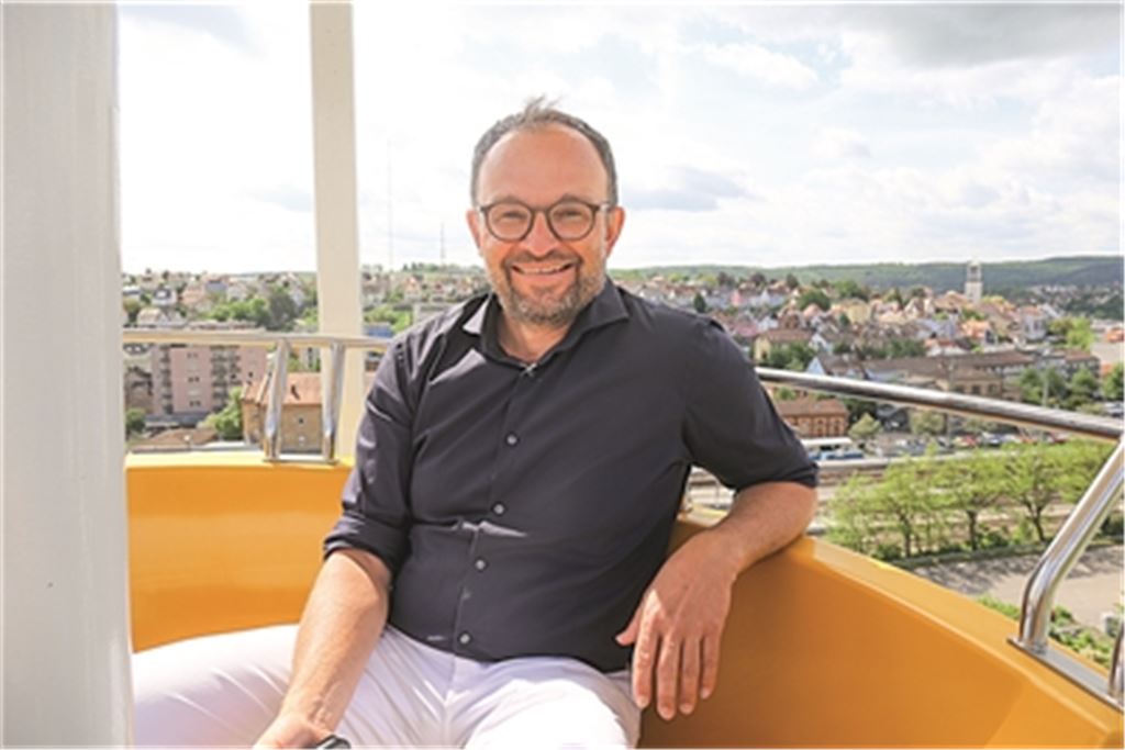 Jochen Sauer, GHV-Vorsitzender und Apotheker, wünscht sich, dass Mühlacker die Chance nutzt, die die „Strategie 2030“ des Oberbürgermeisters bietet.Foto: Deeg