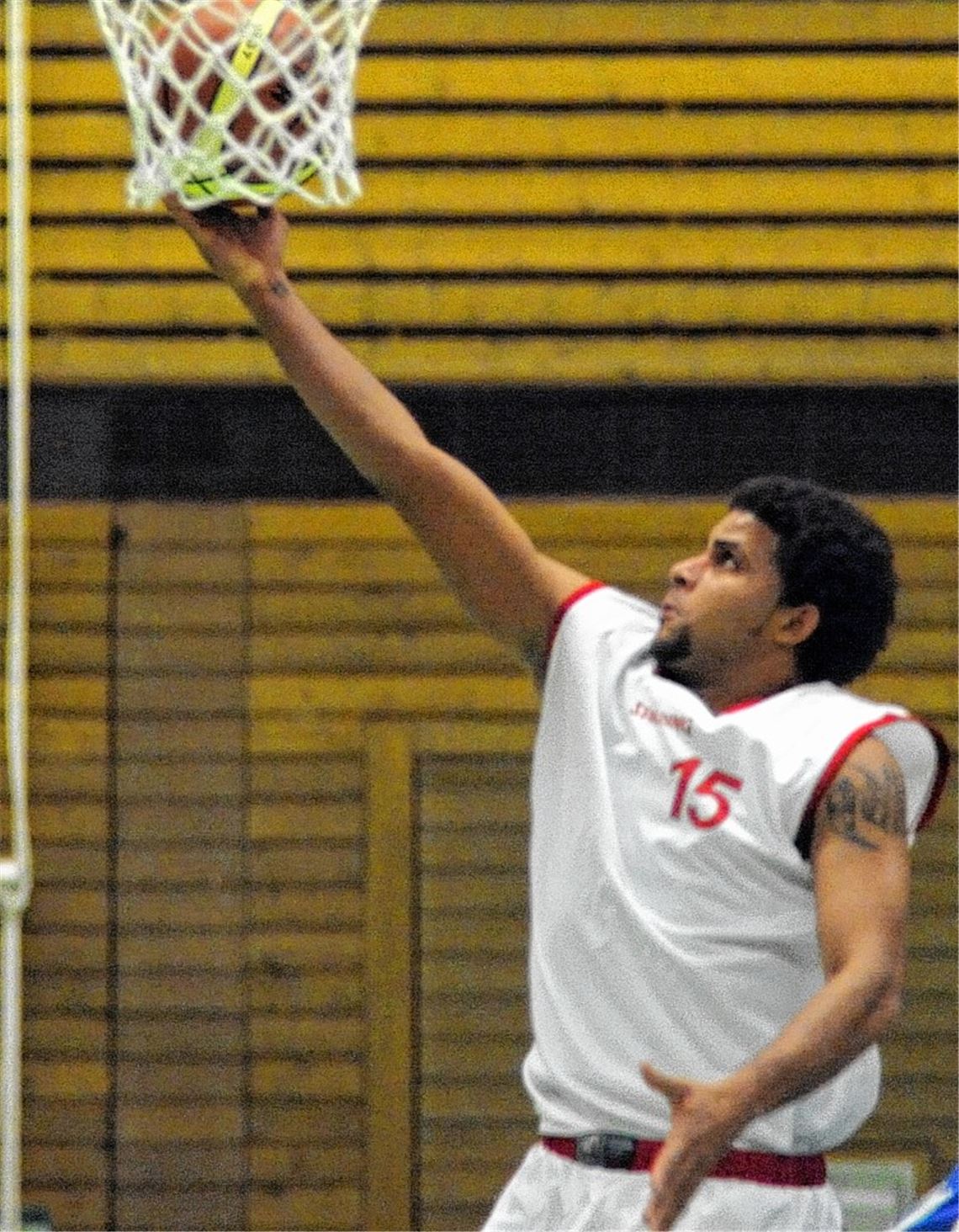 Joel Marmolejos erzielt zum wiederholten Mal die meisten Punkte für Mühlacker. Foto: Fotomoment