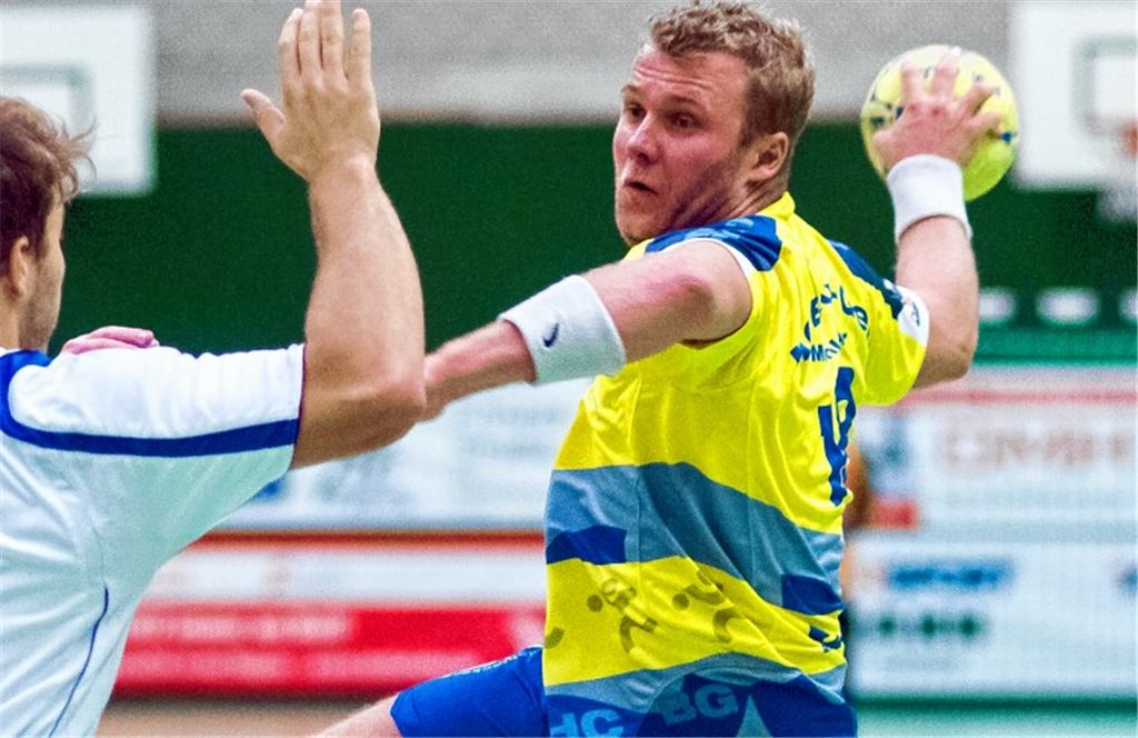 Jörg Bidlingmaier ist erfolgreicher Nachwuchstrainer der B-Jugend und an diesem Wochenende mit fast 35 Jahren das Nesthäkchen bei Blau-Gelb Mühlacker II.