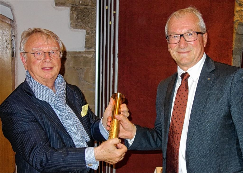 Fritz Schäfer ist neuer Rotary-Präsident